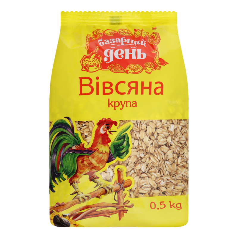 Крупа вівсяна Базарний день м/у