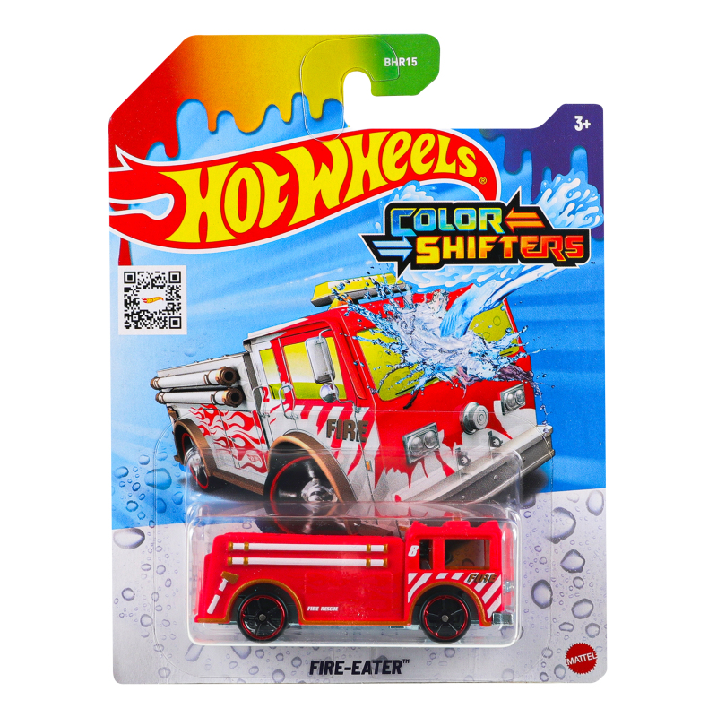 Машинка для детей от 3лет №BHR15 Измени цвет Hot Wheels 1шт Hot