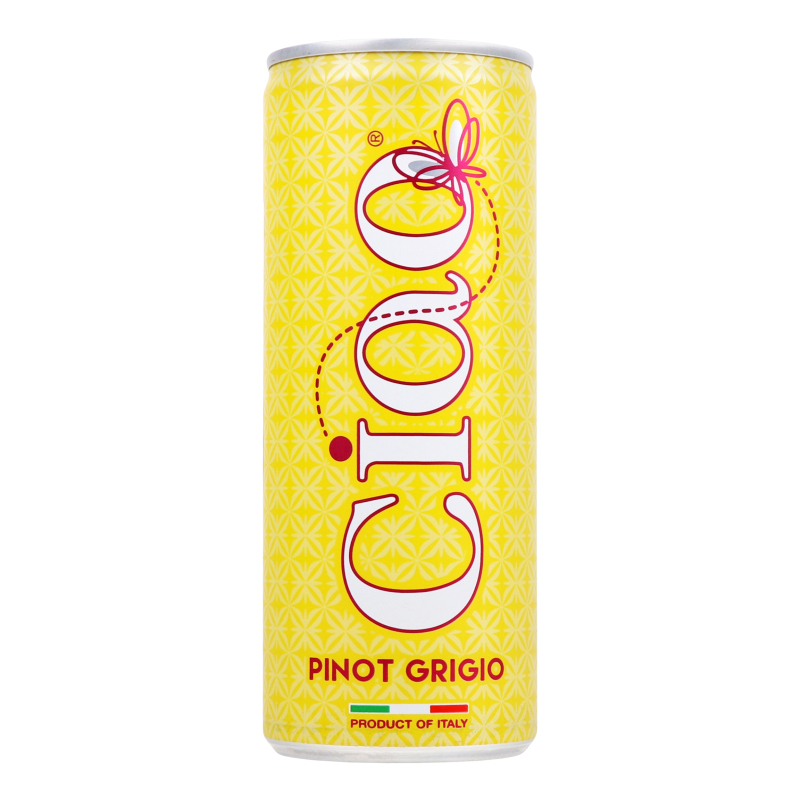 Вино Ciao Pinot Grigio белое сухое ж/б(18033116409206): купить в ...