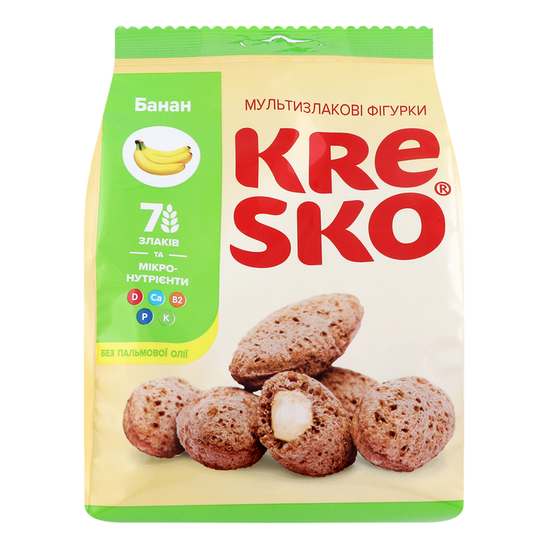 Снеки мультизлакові Банан Kresko м/у