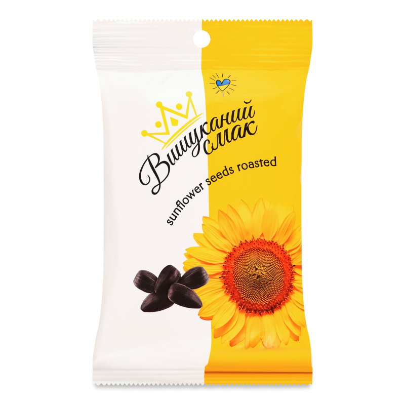 Насіння соняшника смажене 120г Вишуканий смак