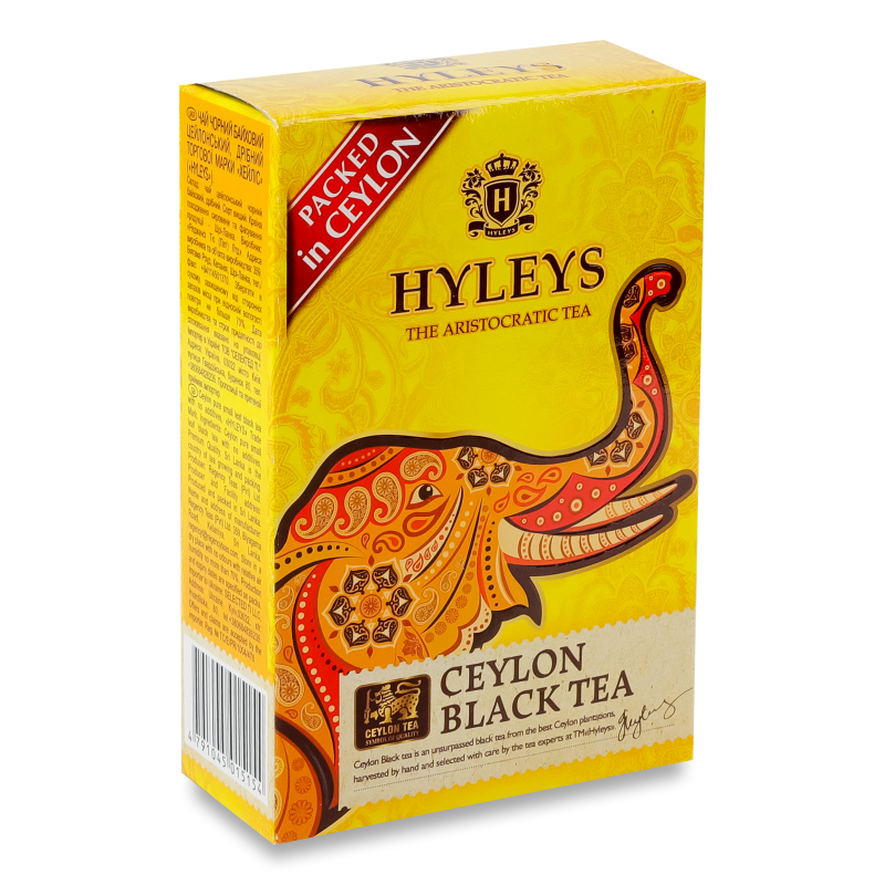 Чай Цейлонський чорний дрібний 90г Hyleys