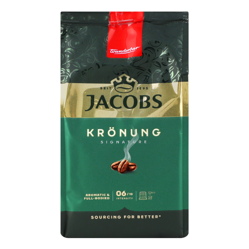 Кава в зернах  Kronung Jacobs 250г