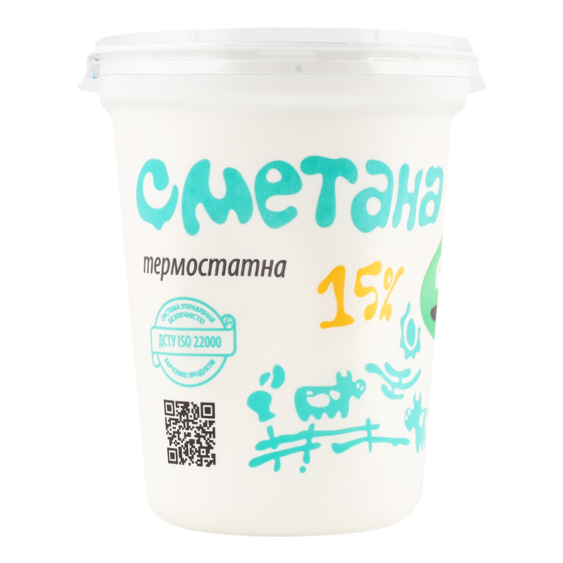 Сметана 15% термостатна Villa Milk ст