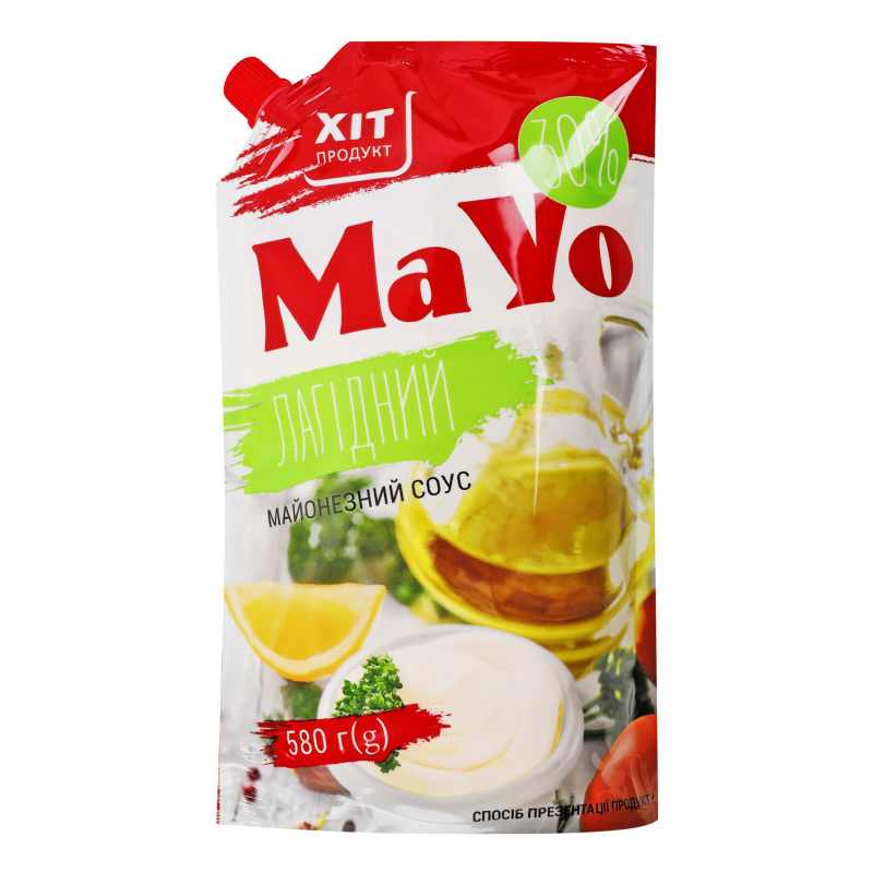 Соус майонезний 30% Лагідний MaYo Хіт продукт д/п
