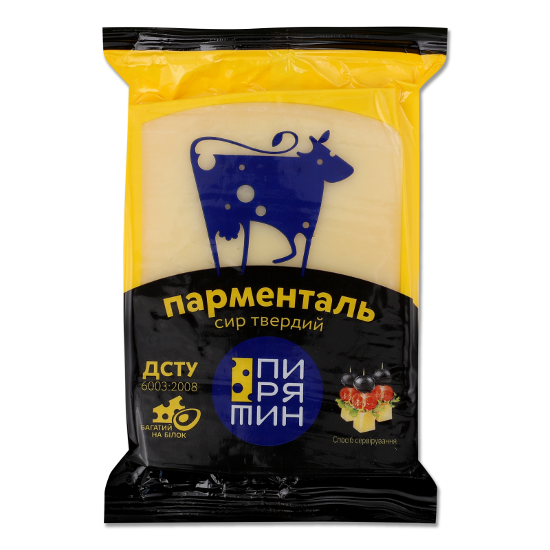 Сир Парменталь 40% 160г в/у Пирятин