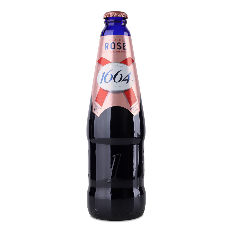 Пиво Rose пшеничне 4,5% 0,46л скло Kronenbourg 1664