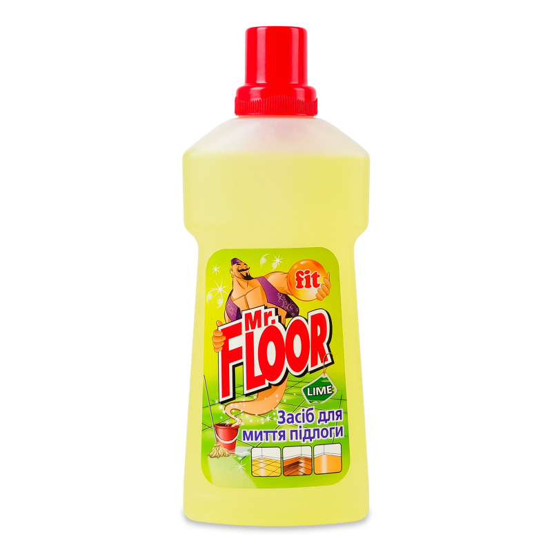 Засіб д/миття підлоги Містер Флур Лайм 500мл Фіт
