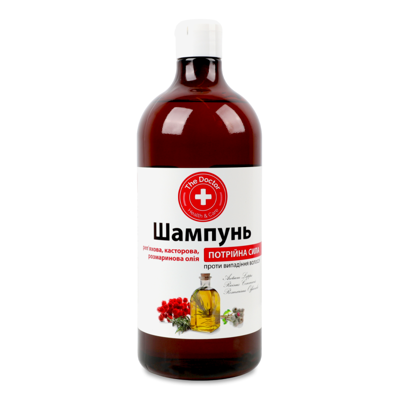Шампунь Потрійна сила 1000мл Домашній лікар