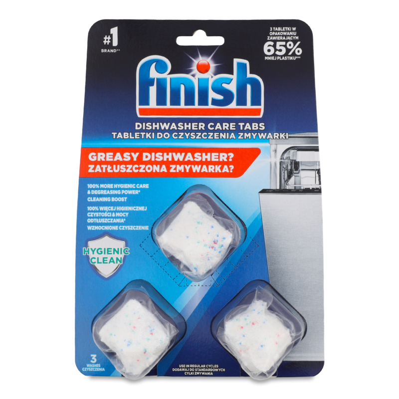 Засіб д/очищення посудомийних машин 3*17г капсули Фініш