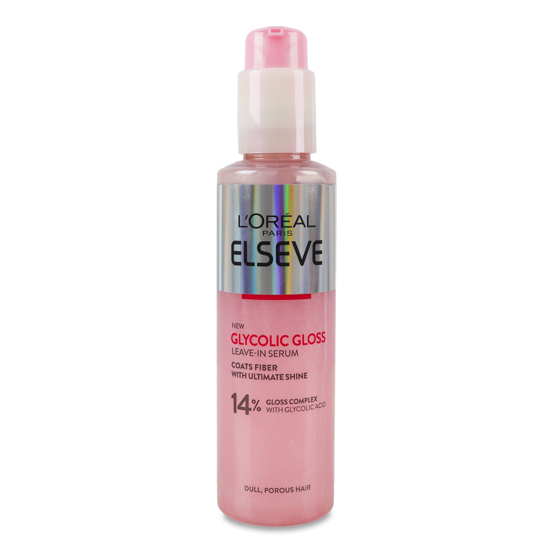 Сироватка д/волосся Elseve Glycolic Gloss незмивна д/надання блиску та пом.якшення 150мл L’Oreal