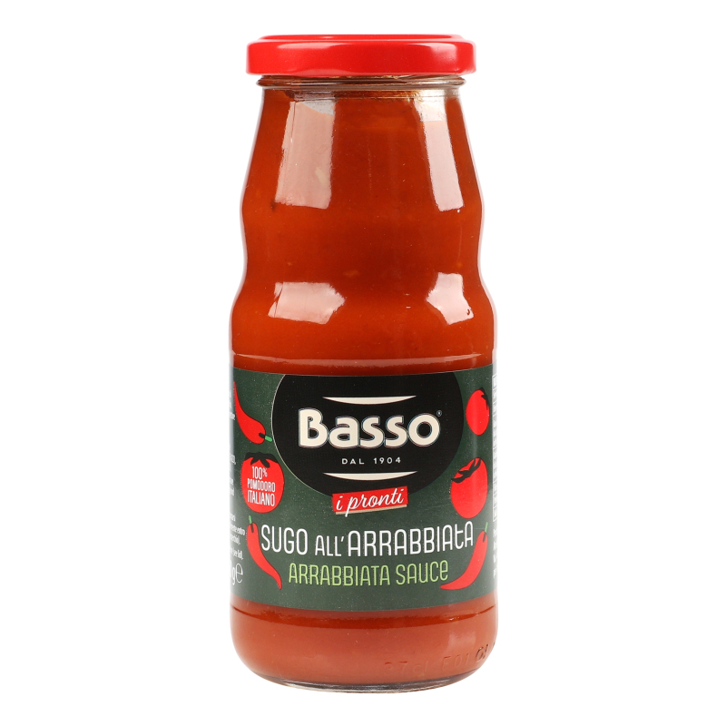 Соус пастеризований Arrabbiata Basso с/б