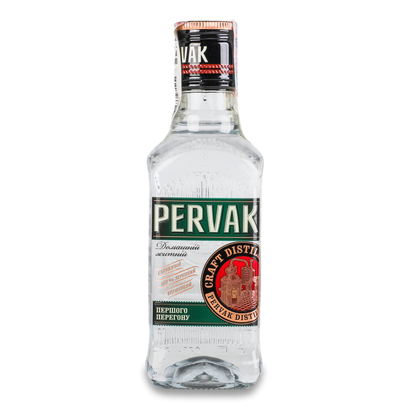 Горілка особлива Первак Домашній житній 40% 0,25л Pervak