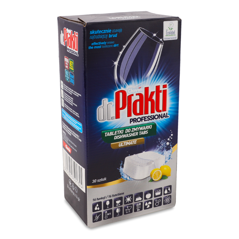 Таблетки д/посудомийних машин Профешнл 30*16г Др. Практі