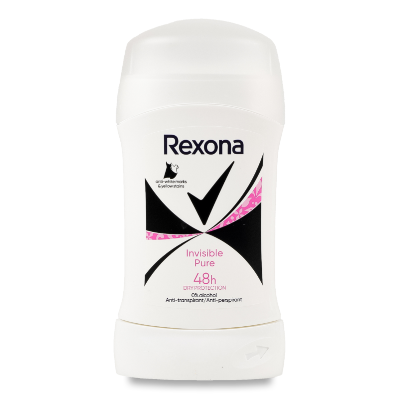 Антиперспірант Invisible Pure 50мл стік Rexona