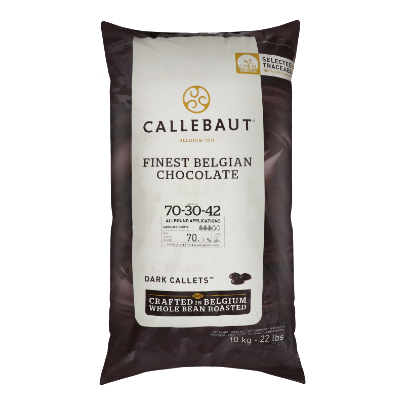 Шоколад 70% екстра темний Callebaut м/у
