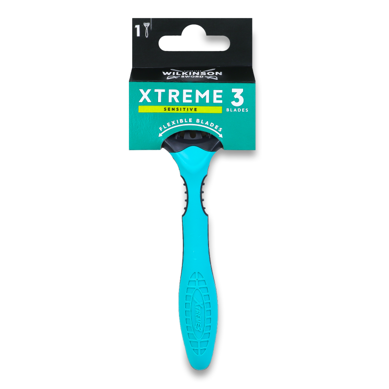 Станок д/гоління одноразовий Екстрім-3 Сенсатів 1шт Вілкінсон Сворд