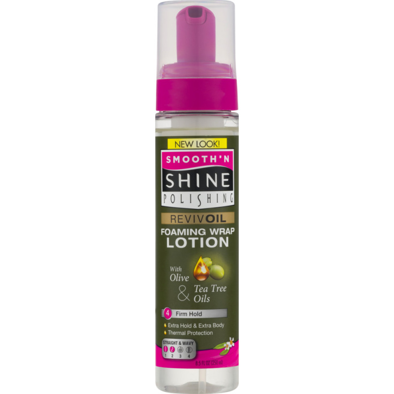 Smooth 'N Shine Polishing Revivoil Foaming Wrap Lotion With Olive & Tea