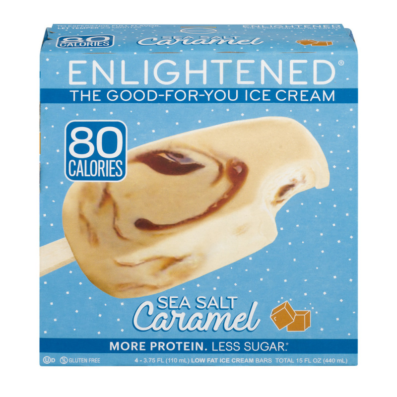Enlightened Sea Salt Caramel Ice Cream Bars 4 CT Enlightened(852109331307) customers reviews