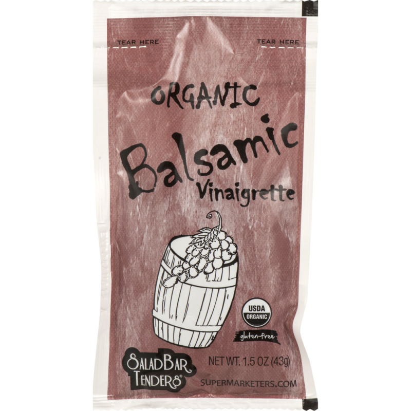 Salad Bar Tenders Dressing Organic Balsamic Vinaigrette Salad Bar