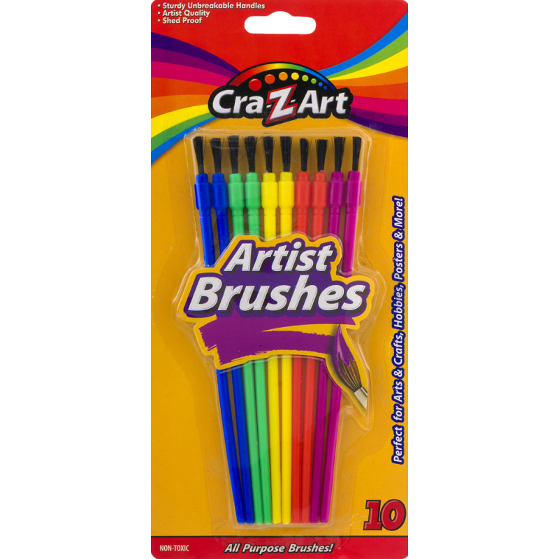 CraZArt Artist Brushes 10 CT CraZArt(884920107014) customers reviews