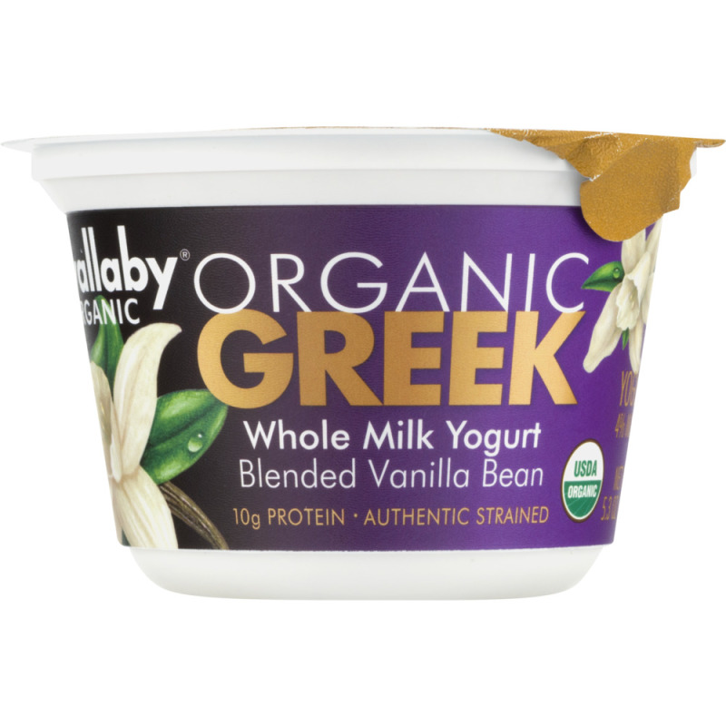 Wallaby Organic Greek Yogurt Vanilla Bean Wallaby(795709080155