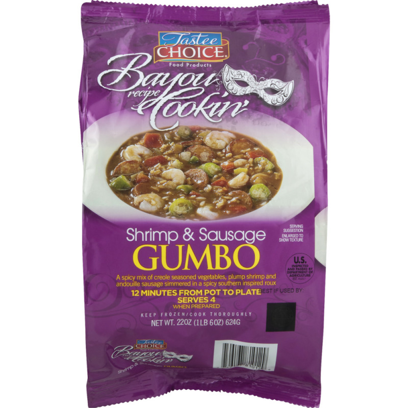 Tastee choice, shrimp&sausage gumbo (746167810129)