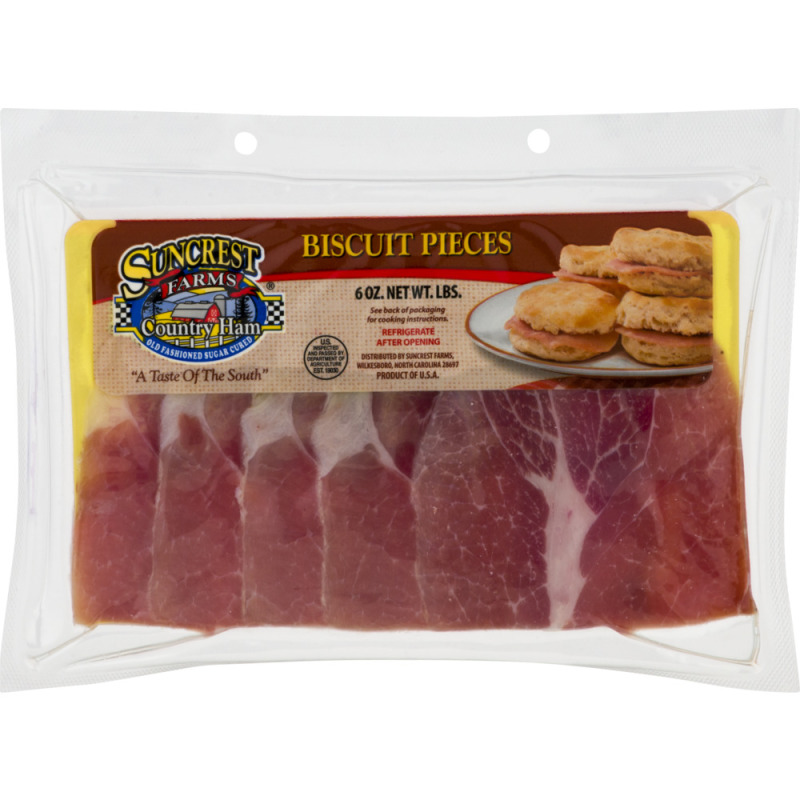 Suncrest Farms Country Ham Biscuit Pieces Suncrest Farms(706517003007
