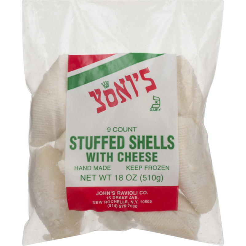 Yoni's Stuffed Shells with Cheese - 9 CT Yoni's(51024403308): customers ...
