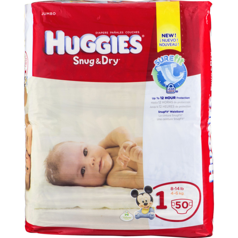 Huggies Snug & Dry Diapers Disney Jumbo Pack 1 814 lb 50 CT Huggies(36000342093) customers