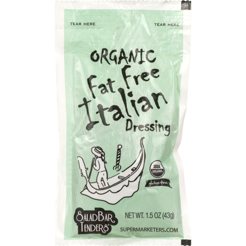 Salad Bar Tenders Dressing Organic Fat Free Italian Salad Bar Tenders