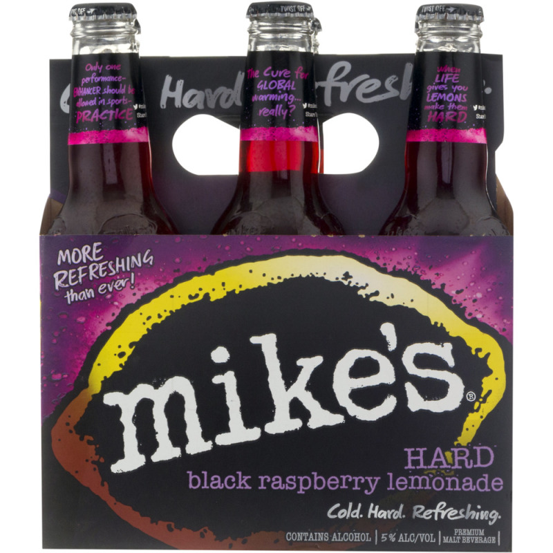 Mike's Hard Black Raspberry Lemonade - 6 PK Mike's