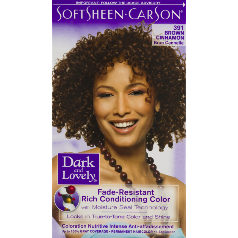 Dark And Lovely Fade Resist Rich Conditioning Color 391 Brown Cinnamon