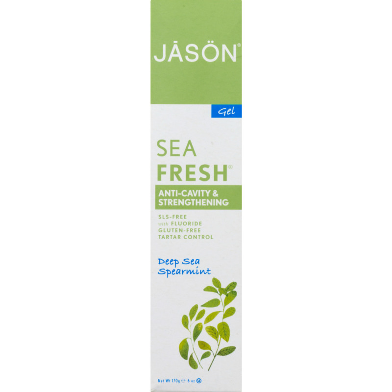 Jason Sea Fresh Anti-Cavity Strengthening Deep Sea Spearmint Jason ...